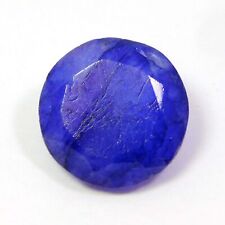 9.90 Cts Natural Brazilian Blue Maxixe Round Shape Certified Gemstone for sale  Shipping to South Africa