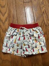 The Oaks Apparel Sailboat Swim Trunks Size 3, used for sale  Shipping to South Africa