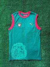 Camerún Puma Camiseta Sin Mangas Chaleco Algodón Talla S, usado segunda mano  Embacar hacia Argentina