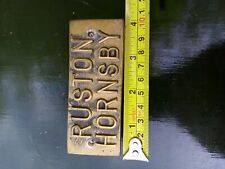 Ruston hornsby solid for sale  BRIDGNORTH