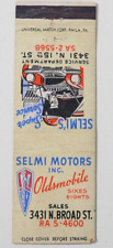 Selmi motors oldsmobile for sale  Hammonton