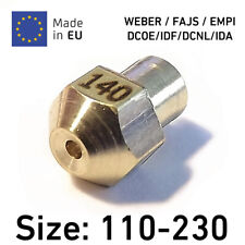 Main nozzle Weber double carburetor DCOE IDF IDA 110-240 #73401 130 135 140 145 150 for sale  Shipping to South Africa