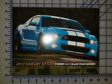 Folheto original Ford Mustang Shelby GT 500 2013   comprar usado  Enviando para Brazil