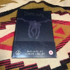 Death Note 1 e 2 - Conjunto completo de 4 discos (2009, DVD) DVD REINO UNIDO - NTV - 4 digitais comprar usado  Enviando para Brazil