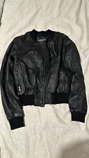 Lot leather bomber for sale  UK