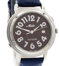 Relógio masculino Mido BODYGUARD quartzo 30m alarme resistente à água 39mm comprar usado  Enviando para Brazil