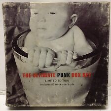 The Ultimate Punk Box Set 3xCDs Receptor Etiqueta Edição Limitada Vários Muito Bom/Muito Bom+ comprar usado  Enviando para Brazil