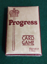 Progress card game for sale  LUDLOW