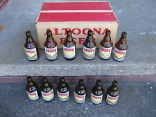 FULL CASE ALTOONA BEER LABELLED STUBBIE BOTTLES HORSE SHOE CURVE  PENNSYLVANIA for sale  Shipping to South Africa