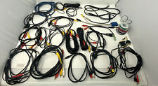 Lote de cables (30) componentes RCA audio video altavoz cable adaptador doble cables VGA segunda mano  Embacar hacia Argentina
