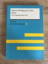 Goethes faust lektüreschlüss gebraucht kaufen  Bittenf.,-Neustadt