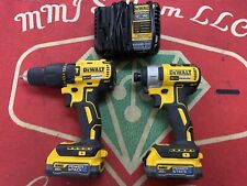 Taladro de martillos Dewalt 20V MAX DCD778 y controlador de impacto DCF787 ver descripción segunda mano  Embacar hacia Mexico