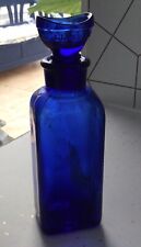 cobalt blue bottles for sale  HUNTINGDON