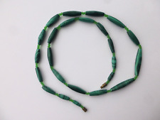 Vintage long malachite for sale  TORQUAY