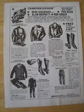 Rivetts champion leathers for sale  BRISTOL