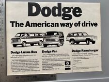 Dodge ramcharger van gebraucht kaufen  Aßlar