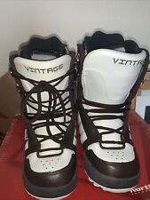 Northwave Vintage Lady Impact Womens Snowboard Boots  White Brown UK 4 EU 36.5 for sale  Shipping to South Africa