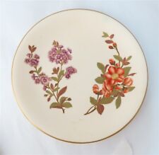 Prato de flores vintage de porcelana roxa e laranja Royal Worcester comprar usado  Enviando para Brazil