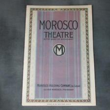 Usado, 1922 Programa de teatro Morosco "Por qué los hombres se van de casa" Florence Shirley, Watson menor segunda mano  Embacar hacia Argentina
