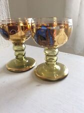 Vintage wine glasses for sale  ILMINSTER