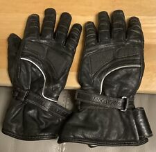 Leather motorcycle gloves for sale  TAMWORTH