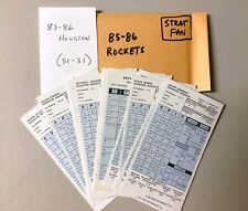 Cartões de basquete Strat-O-Matic 1985-86 versão STRAT FAN - Houston Rockets, usado comprar usado  Enviando para Brazil