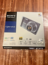 Câmera Digital Sony CyberShot DSC-W370 14.1 MP Na Caixa Não Testada Full HD Preta comprar usado  Enviando para Brazil
