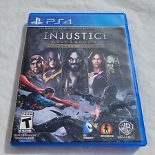Usado, Disco y estuche de videojuego Injustice Gods Among Us Sony Playstation 4 PS4 2013 segunda mano  Embacar hacia Argentina