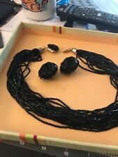 Beaded black jewery for sale  Sioux City