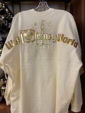 Camiseta deportiva de Walt Disney World Gold Pixie Dust Castle 2023 mediana nueva con etiquetas segunda mano  Embacar hacia Mexico