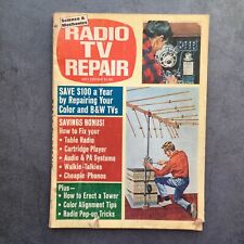 Libro de reparación de radio TV de ciencia y mecánica edición 1971, usado segunda mano  Embacar hacia Argentina