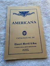 Asociación de libreros antiguos Edward Merrill and Son Catálogo 341 de América segunda mano  Embacar hacia Argentina