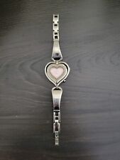 Usado, Relógio feminino Guess prata rosa em forma de coração comprar usado  Enviando para Brazil