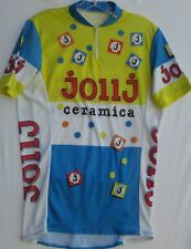 Camiseta de ciclismo vintage RJ Cycle Wear Jollj cerâmica com 2 bolsos masculina média comprar usado  Enviando para Brazil