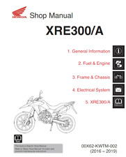 Manual de serviço de fábrica Honda Xre300a 2016-2019 fabricante de equipamento original  comprar usado  Enviando para Brazil