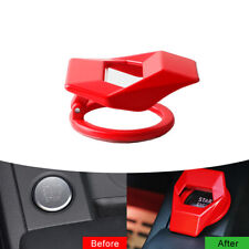 Acessórios adesivos tampa interruptor botão partida parada motor carro alumínio 1 peça, usado comprar usado  Enviando para Brazil