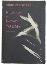 Introducción a la literatura: poemas, segunda edición de Altenbernd y Lewis segunda mano  Embacar hacia Mexico