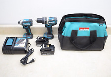 Makita XT269M 18V LXT Brushless Hammer Drill Impact Driver 2-Tool Combo Kit for sale  Shipping to South Africa