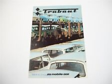 Trabant 601 brochure gebraucht kaufen  Merseburg
