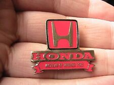 Honda pin badge for sale  BOLTON