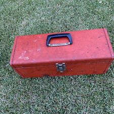 lockable steel tool box red for sale  Morganton