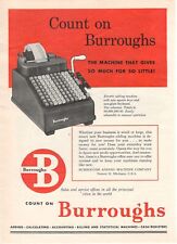 Burroughs calcolatrice pubblic usato  Castelfidardo