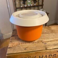 Vintage orange tupperware for sale  LIVERPOOL
