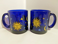 cobalt blue glass mug for sale  El Dorado