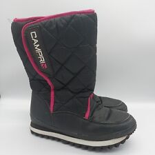 CAMPRI BLACK Pink GIRLS/WOMEN SKI SNOW BOOTS SIZE 3 used.  for sale  Shipping to South Africa