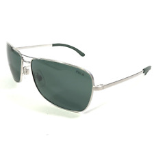 Usado, Gafas de sol Polo Ralph Lauren 3044 9117/71 marcos cuadrados plateados con lentes verdes segunda mano  Embacar hacia Argentina