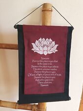 Wandbehang namaste lotus gebraucht kaufen  Göttingen