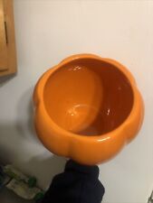 Ceramic pot orange for sale  Arcata