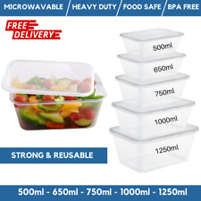 Plastic food containers for sale  LONDON