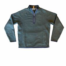 Suéter masculino Peter Millar tamanho médio coroa esporte fluxo térmico micro lã verde, usado comprar usado  Enviando para Brazil